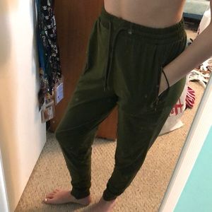Olive Green Sweats